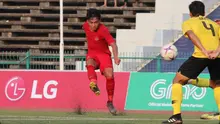 Witan Sulaeman menegaskan Timnas Indonesia U-22 wajib meraih kemenangan pada laga pamungkas Grup B kontra Kamboja U-22. (Bola.com/Zulfirdaus Harahap)