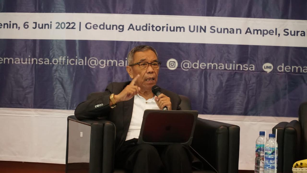 Guru Besar Universitas Islam Negeri Sunan Ampel (UINSA) Surabaya Nur Syam. (Istimewa).