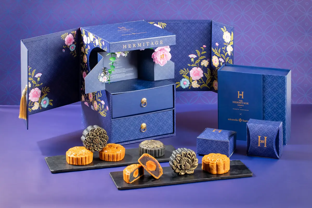 Cantiknya Bingkisan Kue Bulan Karya Amanda Hartanto Sebagai Hantaran untuk Rayakan Mid-Autumn Festival 2022