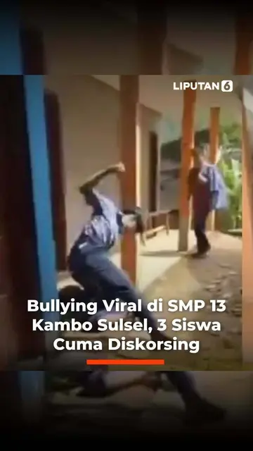 Bullying Viral di SMP 13 Kambo Sulsel, 3 Siswa Cuma Diskorsing