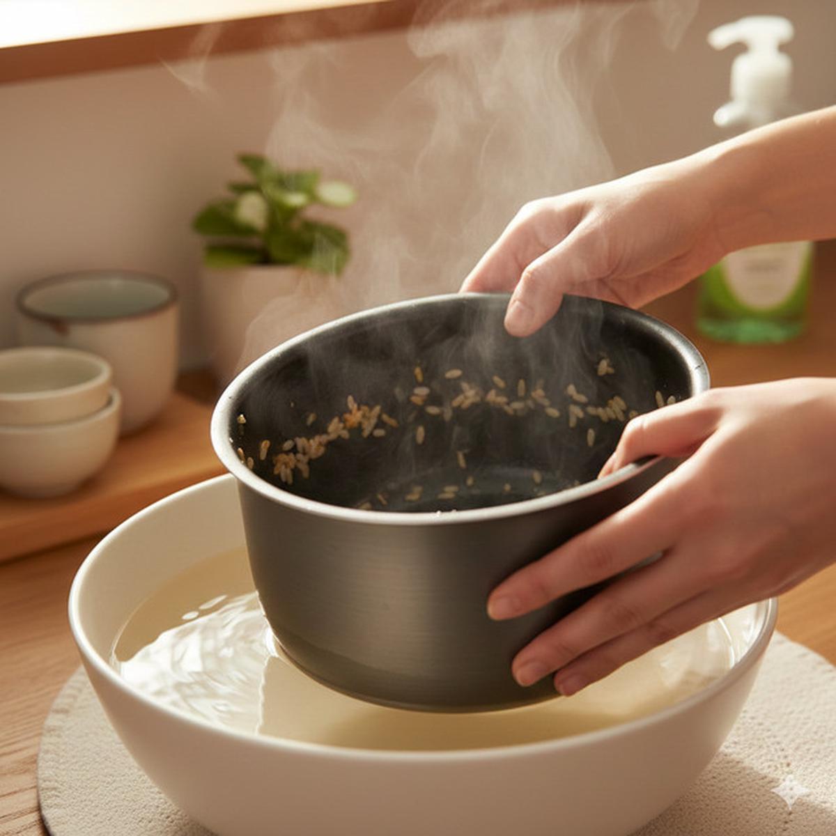 Cara Membersihkan Panci Rice Cooker