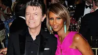 David Bowie dan sang istri, Iman (Aceshowbiz)