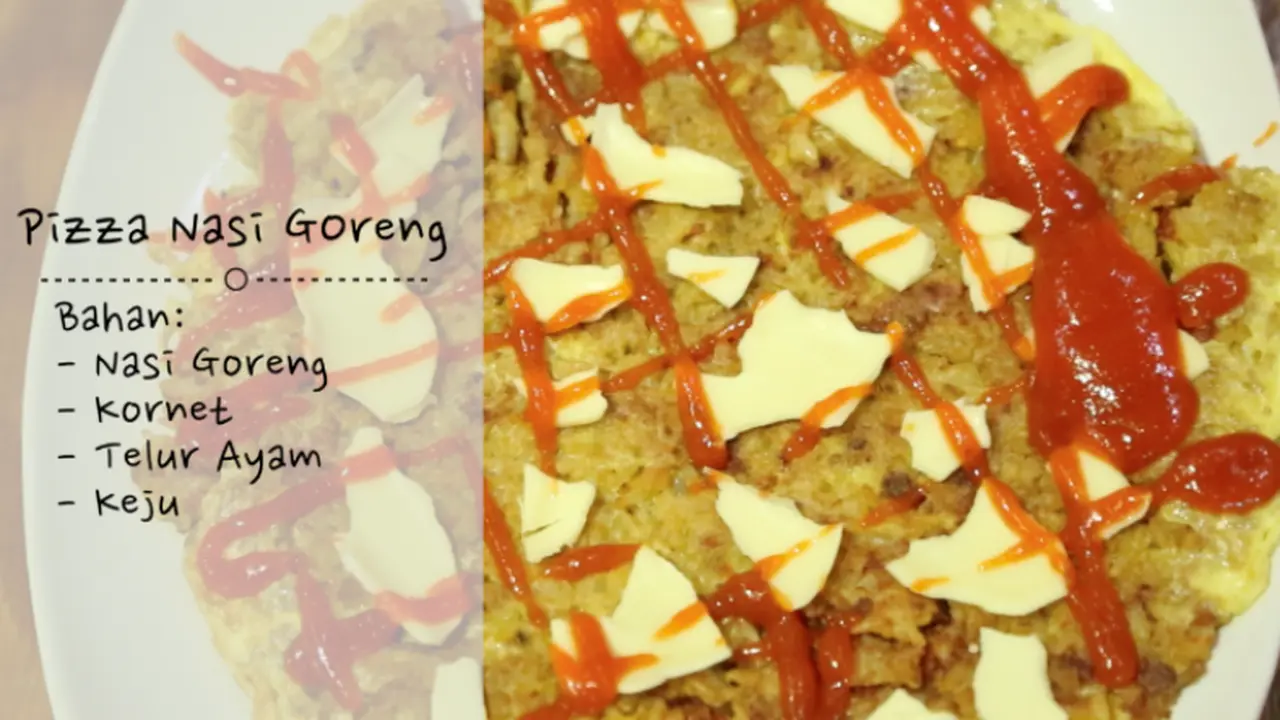 Koki Pintar: Mantapnya Pizza Nasi Goreng 