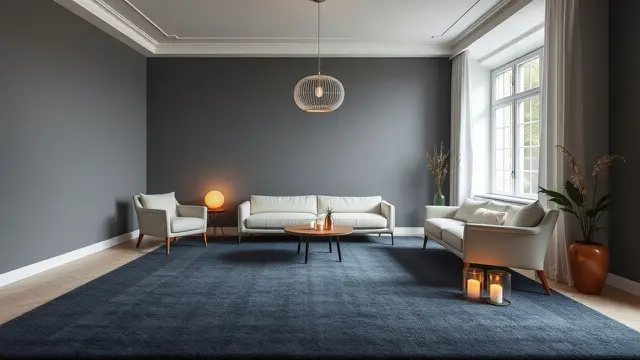 Tips Menata Ruangan dengan Karpet Gelap, Ini 5 Warna Dindingnya agar Terasa Cerah