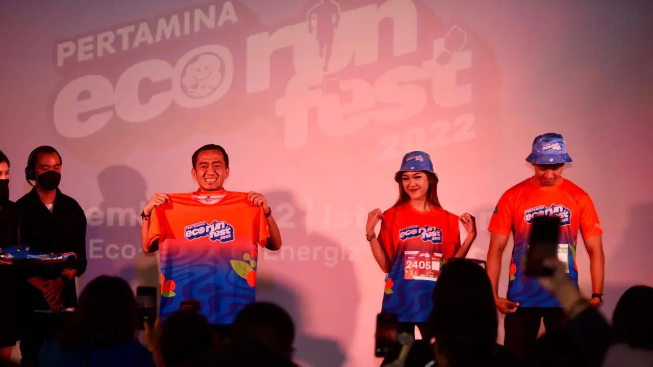 Ribuan pelari siap mengikuti Eco-Run di Pertamina Eco RunFest 2022.
