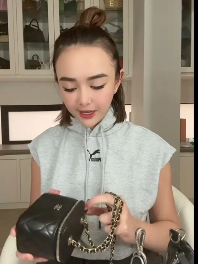 Micro Bag Amanda Manopo Curi Perhatian. [TikTok/Agml612]
