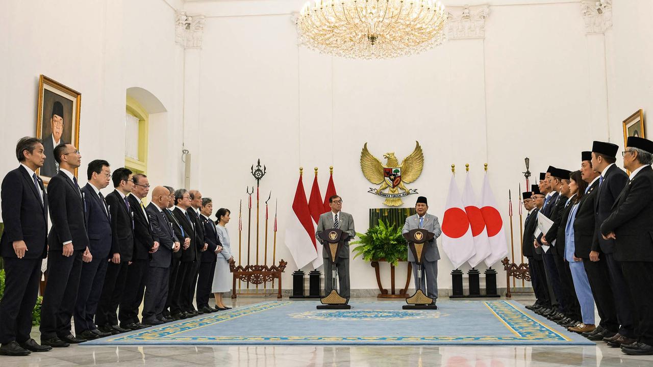 FOTO: Presiden Prabowo Terima Kunjungan Kenegaraan PM Jepang di Istana Bogor