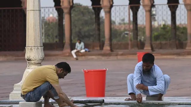 Ramadhan 2021, Begini Suasana Masjid Jama di New Delhi