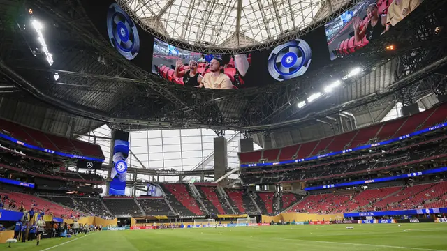 Foto: Sepinya Penonton di Laga Piala Dunia Antarklub antara Chelsea Vs LAFC
