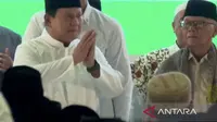 Pakai Koko Putih dan Kopiah Hitam, Prabowo Hadiri Pengukuhan Pengurus MUI di Istiqlal