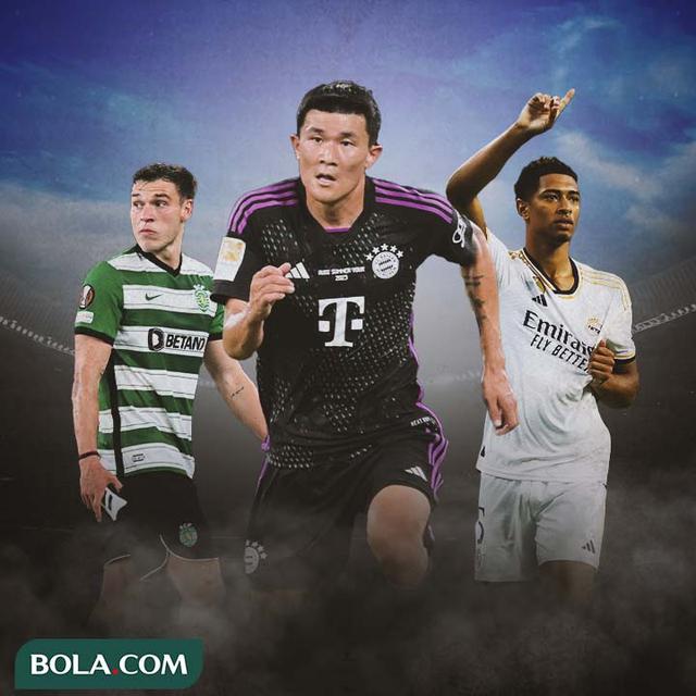 Ilustrasi - Manuel Ugarte, Kim Min-jae, Jude Bellingham