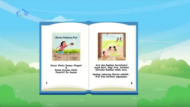Membaca Cerita Liburan Asyik Arai, Media Belajar di Rumah yang Seru Bersama Anak