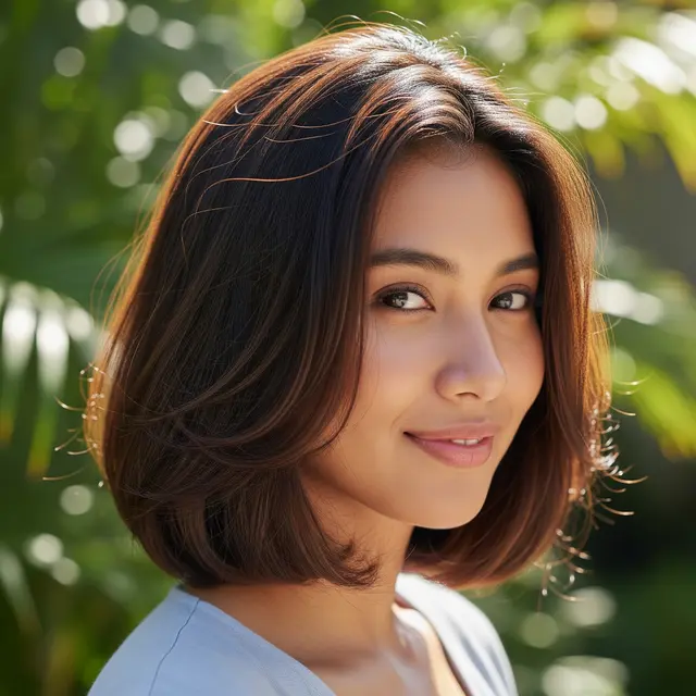 9 Model Rambut Italian Bob Praktis untuk Iklim Tropis