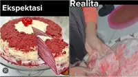 Cewek Ini Bikin Mille Crepes, Hasilnya Tidak Sesuai Ekspektasi Bak Dilumuri Sabun. (Sumber: TikTok/losss.dol)