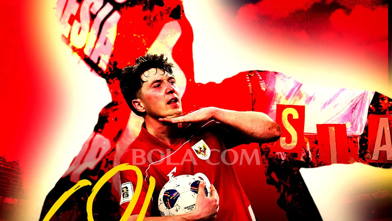 Timnas Indonesia - Ilustrasi Ole Romeny