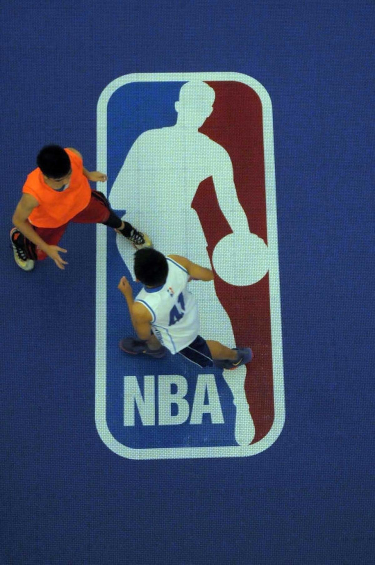 Aksi Jr NBA Indonesia unjuk kebolehan di depan Marreese Speights