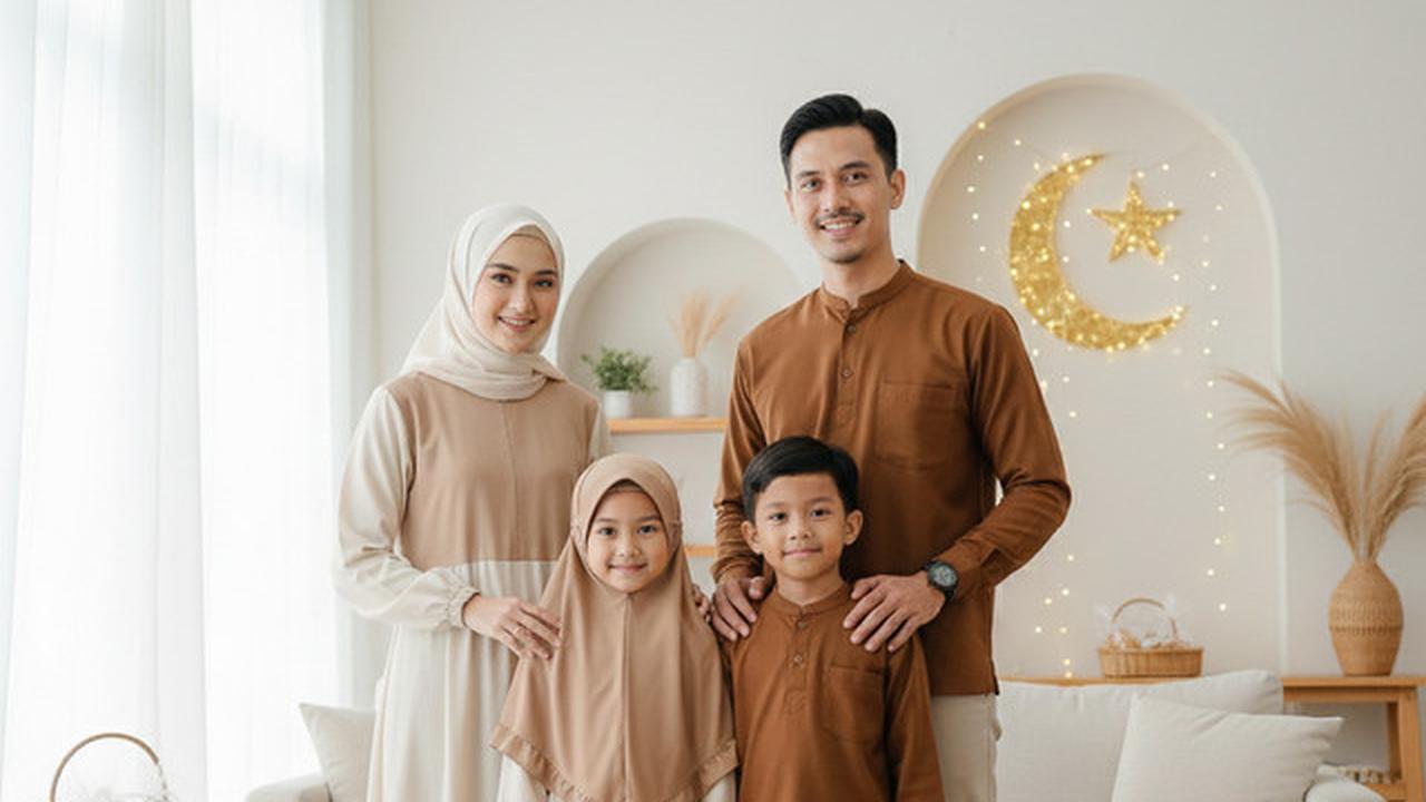 7 Outfit Couple Keluarga Lebaran 2026 Set Seragam, Tampilan Kompak dan Serasi untuk Foto Bersama