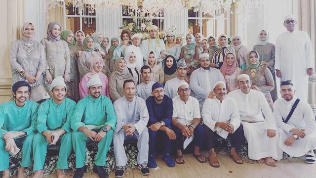 6 Momen Akad Nikah Tania Nadira dan Abdulla Alwi