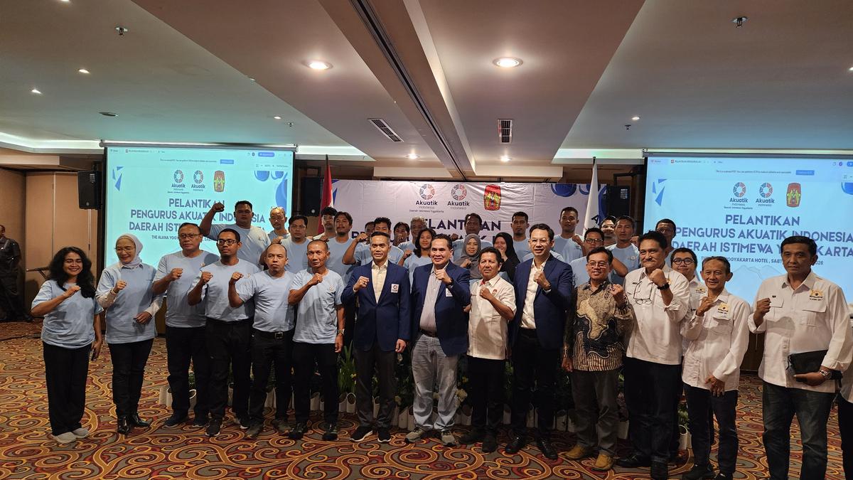 Akuatik Indonesia DIY Resmi Dilantik, Anindya Tekankan Pentingnya Sinergi