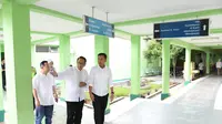 Penjabat (Pj.) Gubernur Jawa Barat (Jabar) Bey Machmudin terus meninjau seksama kesiapan fasilitas penunjang bagi pemudik agar pelaksanaan mudik lebaran 2024. (sumber foto: Biro Adpim Jabar)