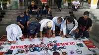 Jurnalis Se-Batam Gelar Unjuk Rasa Tolak RUU Penyiaran