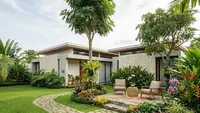 6 Desain Rumah Sederhana dengan Halaman Luas Impian Orang Indonesia, Nyaman dan Asri
