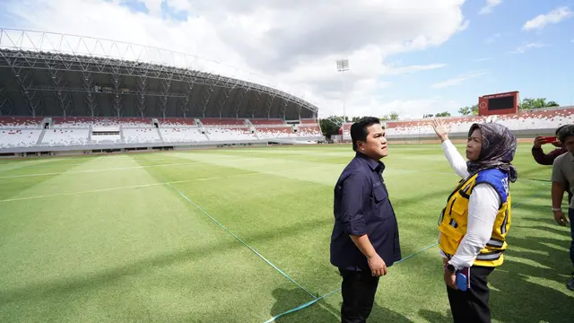 Erick Thohir - Piala Dunia U-20 2023 - Stadion Jakabaring