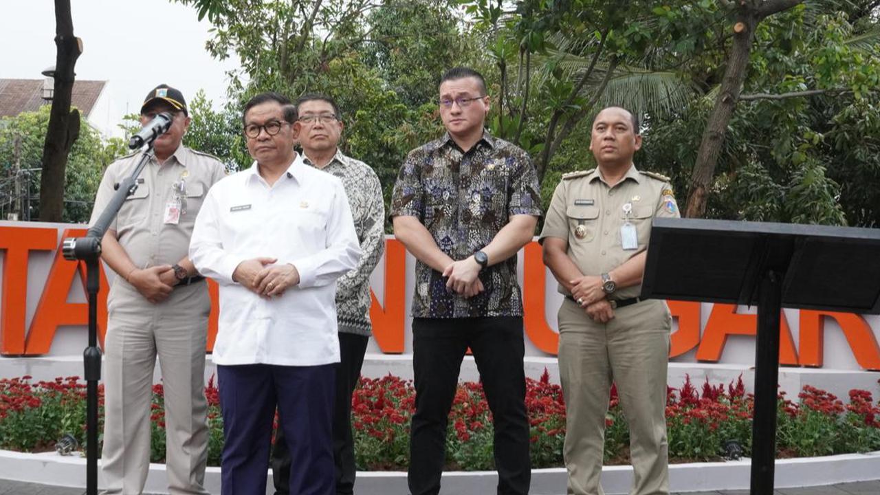 Taman Bugar Kebon Jeruk Diresmikan, Pramono: Ini Hasil Aspirasi Masyarakat
