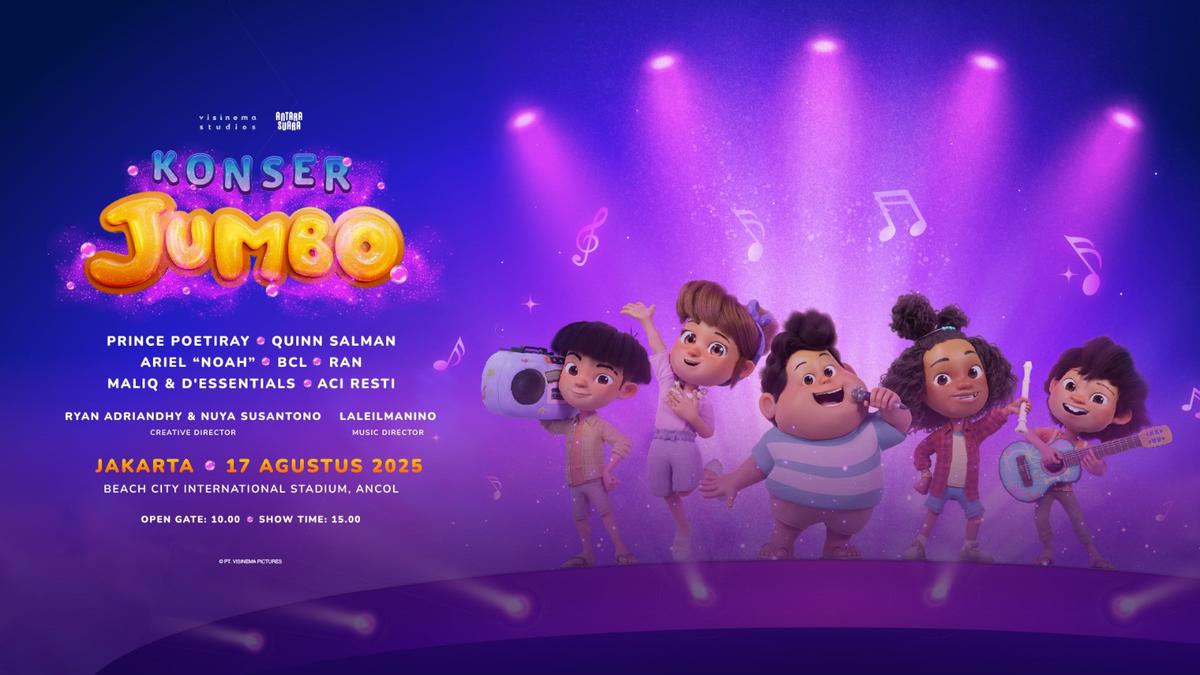 Intip Persiapan Konser JUMBO: Keajaiban Musik dan Cerita Kita