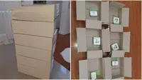 Paket dengan bungkus berlapis-lapis (Sumber: boredpanda)
