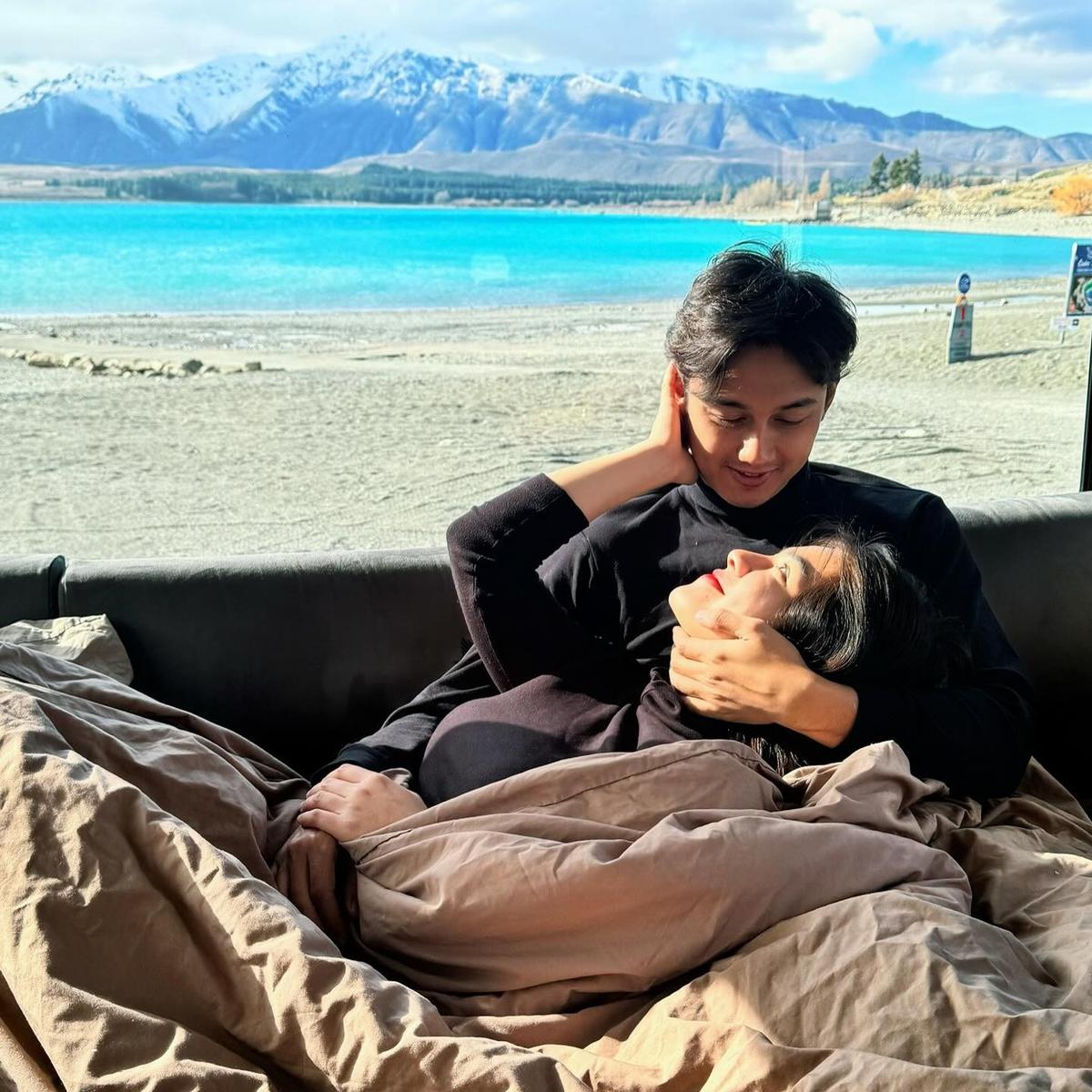 Potret Felicya Angelista dan Caesar Hito di New Zealand