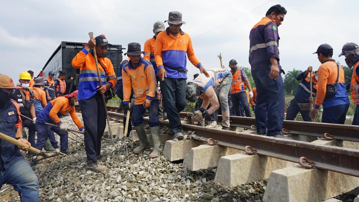 Normalisasi Jalur KA Terdampak Banjir di Sumatera Dipercepat, Begini Kondisi Terkini
