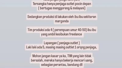 Pemilik Kedai Piscok Minta Usaha Tak Dikaitkan Kasus Mutilasi Mantan Karyawan