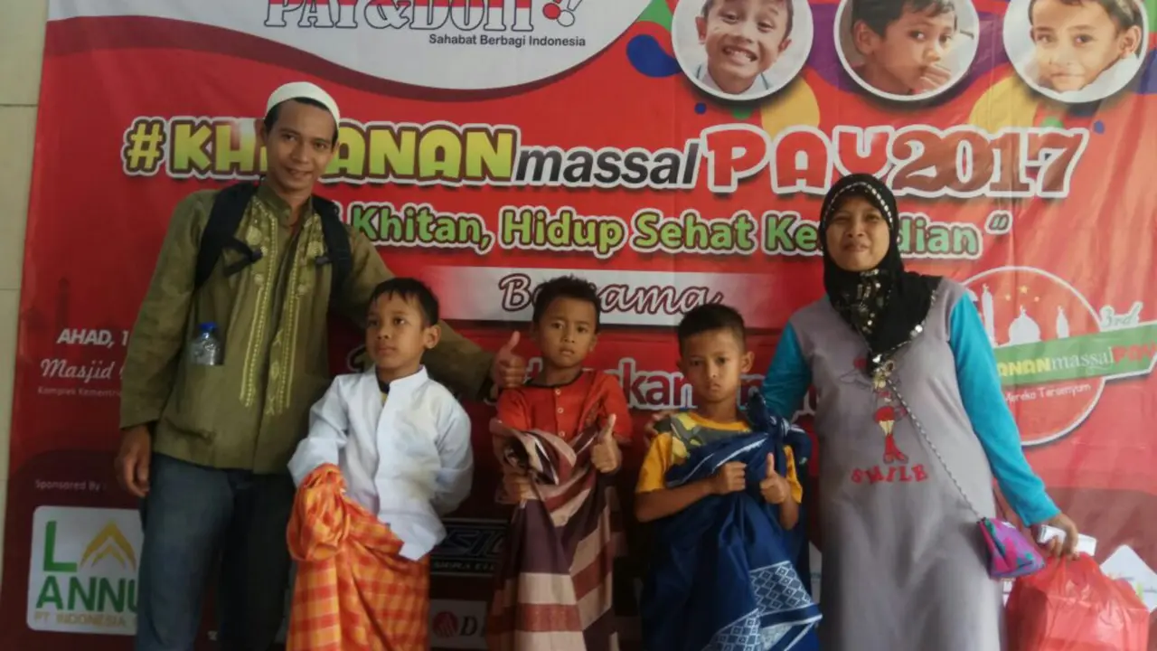 Komunitas PAY & Do IT  Sukses Gelar  Khitanan Massal