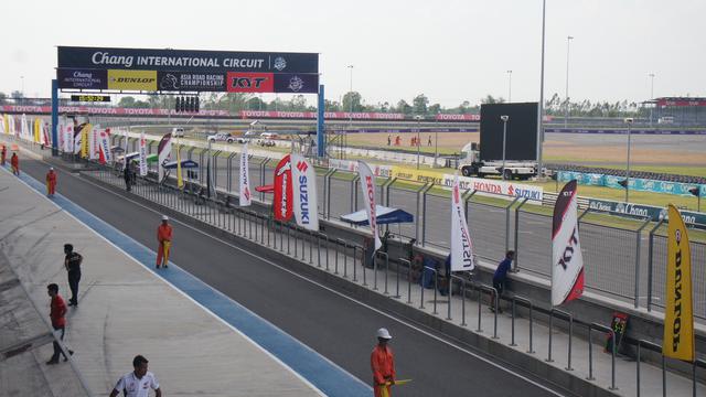 Maverick Vinales, Marc Marquez, Valentino Rossi, Sirkuit Buriram, MotoGP