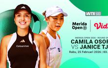 Live Streaming Merida Open 2026: Camila Osorio vs Janice Tjen, Eksklusif di Vidio