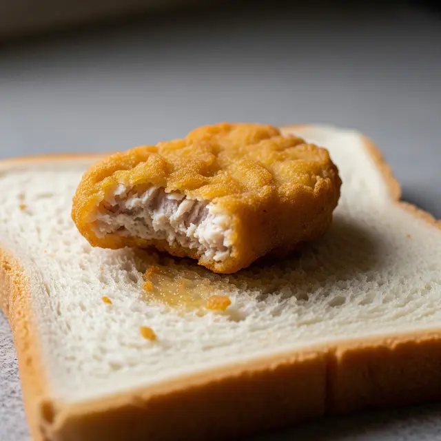 Nugget dari Ayam Goreng Sisa (Gemini AI)