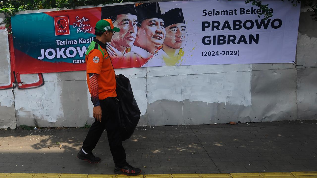 Baliho Terima Kasih Jokowi dan Selamat Bekerja Prabowo Menjamur di Jakarta