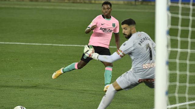 Pemain Barcelona Ansu Fati