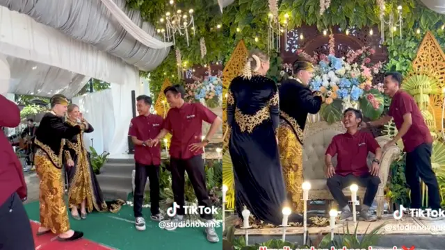 Bule menikah adat jawa