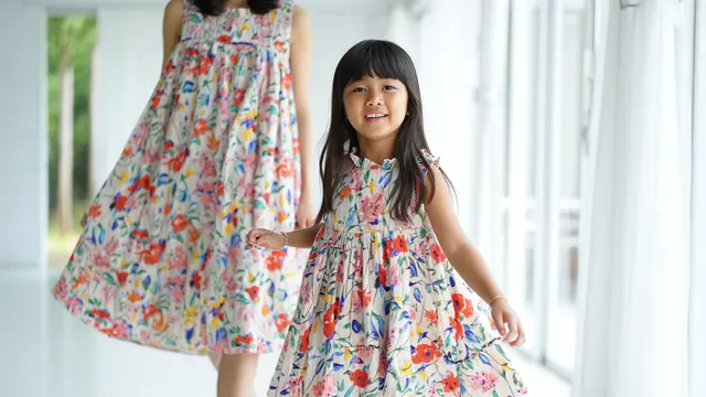 Dress Outfit Couple Ibu dan Anak Perempuan