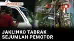 Sebuah angkot Jaklingko di Cengkareng, Jakarta Barat, menabrak sejumlah sepeda motor yang mengakibatkan para pengendara terluka. Sementara di Magelang, Jawa Tengah, diduga tidak kuat menanjak, sebuah bus yang membawa santri sebuah pesantren terguling...