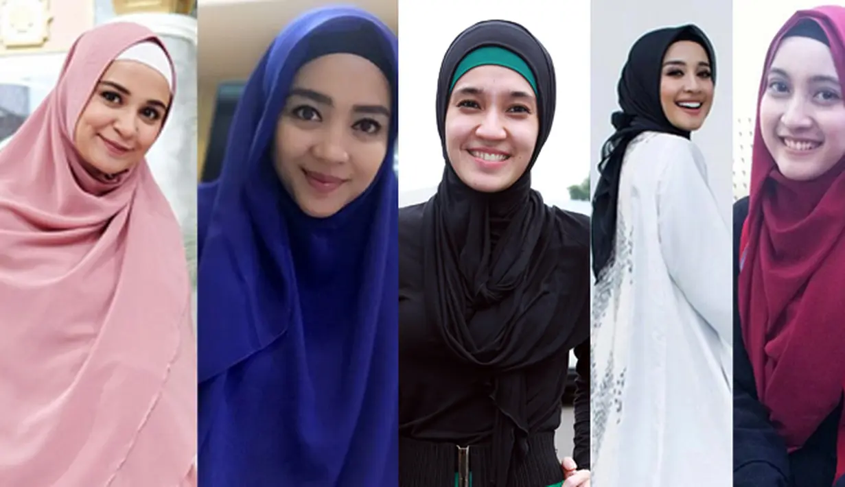 Mengenakan jilbab seperti menjadi trand beberapa tahun belakang. Tidak sedikit selebriti mengaku mendapatkan hidayah sebelum mengenakan jilbab atau menutup auratnya. (dok. Intagram)