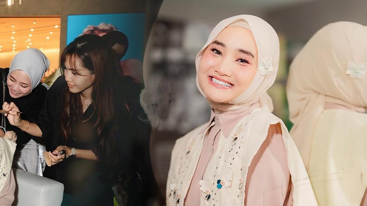 6 Potret Terbaru Fatin Shidqia dengan Makeup Korean Look, Tampilan Anggun Makin Memikat