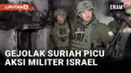 Pergolakan terkini di Suriah membuat militer Israel mengambil alih zona penyangga dekat Dataran Tinggi Golan, dengan alasan mengamankan warga di wilayah yang dikuasainya tersebut. Separuh warga Golan adalah warga dari komunitas Druze, yang khawatir d...