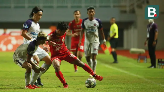 BRI Liga 1: Persija Jakarta melawan Persita