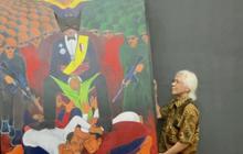 Pameran Resmi Batal, Ini Momen Yos Suprapto Turunkan Lukisannya dari Galeri Nasional