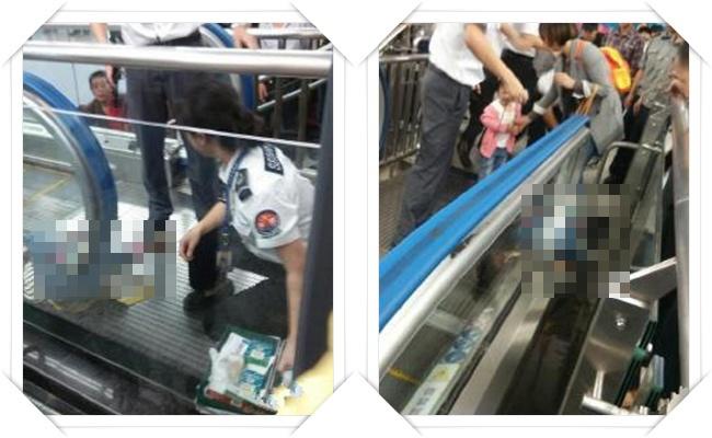 Tragedi eskalator kembali terjadi di China | Photo: Copyright shanghaiist.com