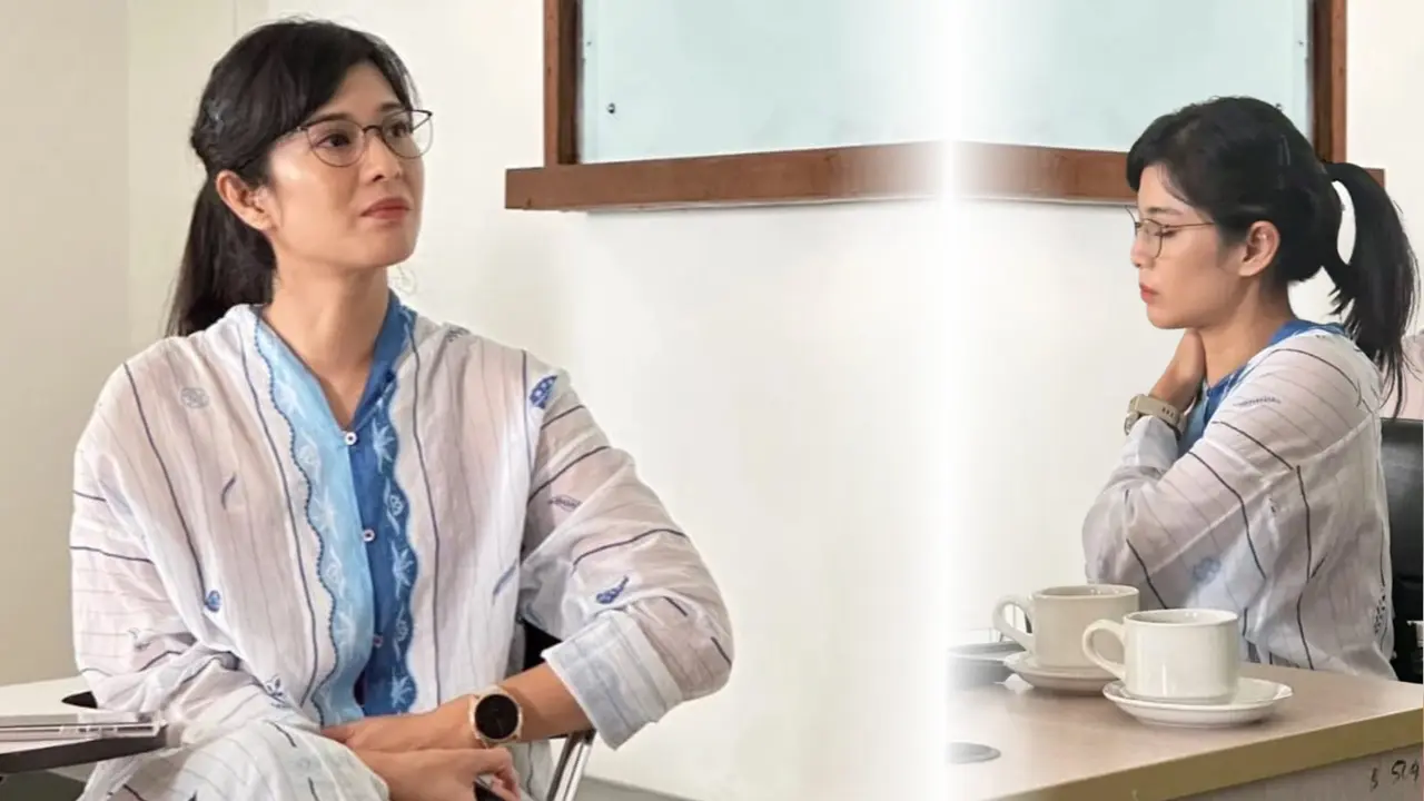 Gaya Dian Sastrowardoyo Saat Jadi Dosen Tamu di Universitas Indonesia