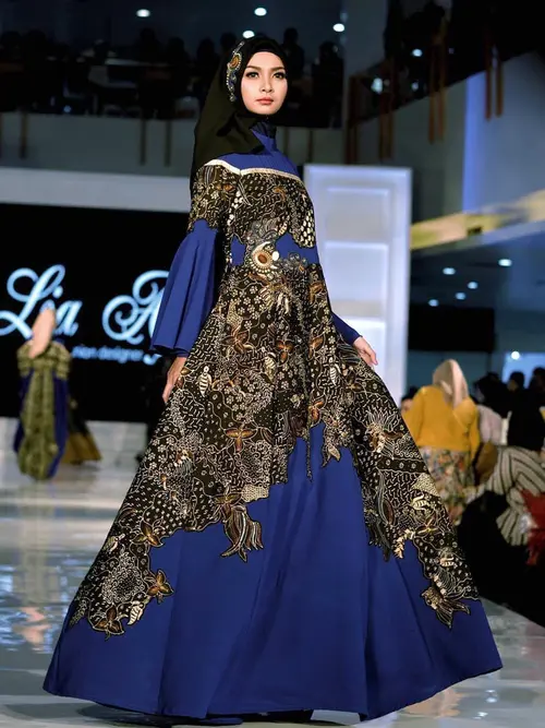 Dress batik store hijab modern
